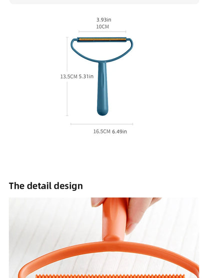 Portable Lint Roller & Fabric Shaver 2-in-1