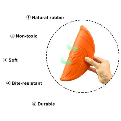 OUZEY Bite-Resistant Flying Disc