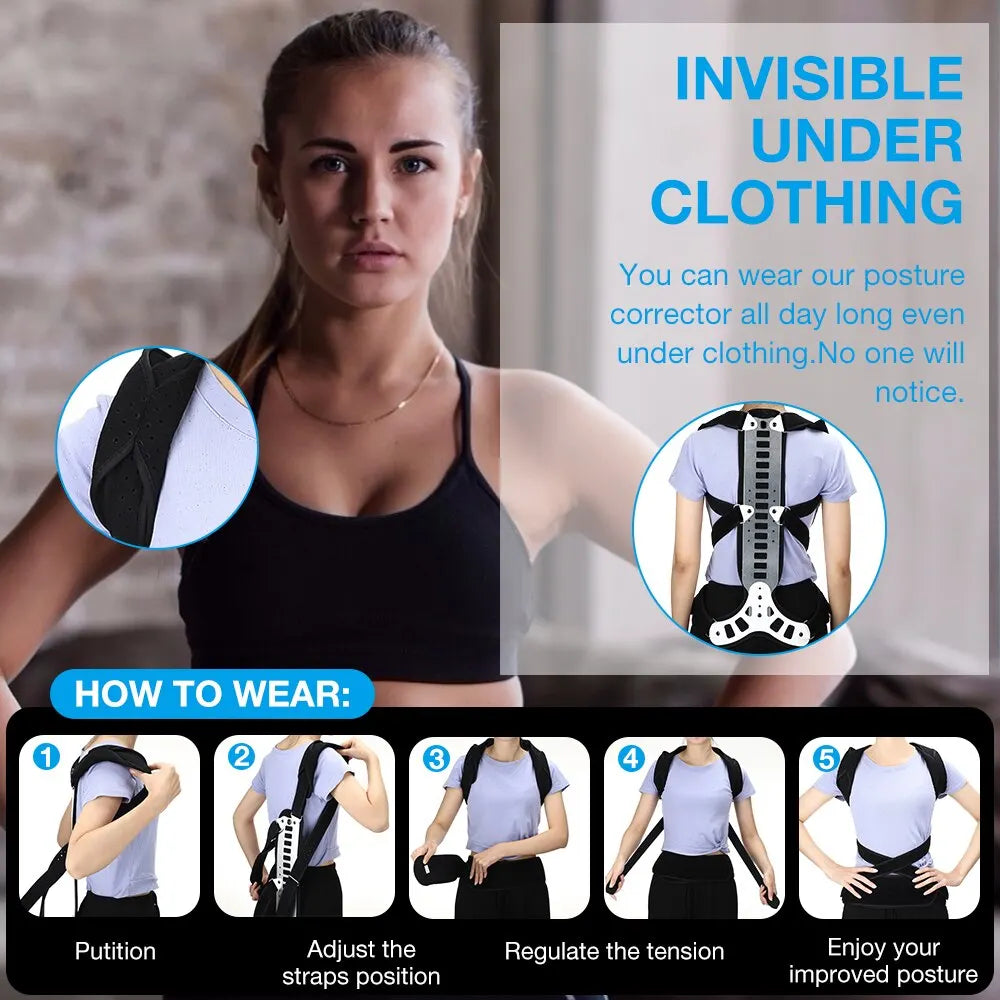 SpineAlign™ Lumbar Posture Correction Brace