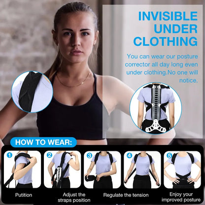 SpineAlign™ Lumbar Posture Correction Brace