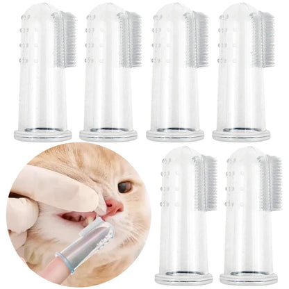 Finger-Fit Pet Toothbrush Set
