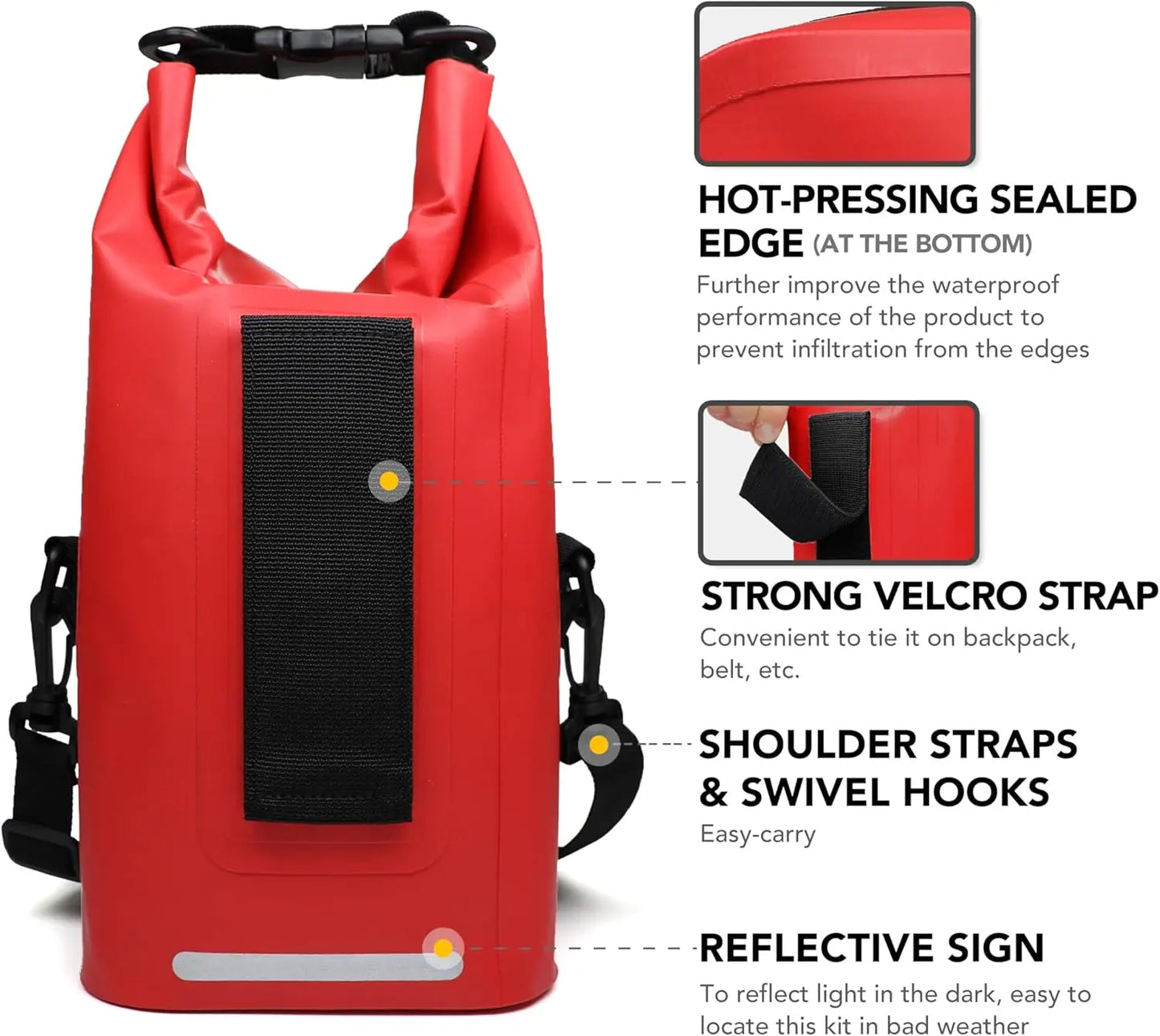 HydroGuard 250-Piece Waterproof Emergency First Aid Kit