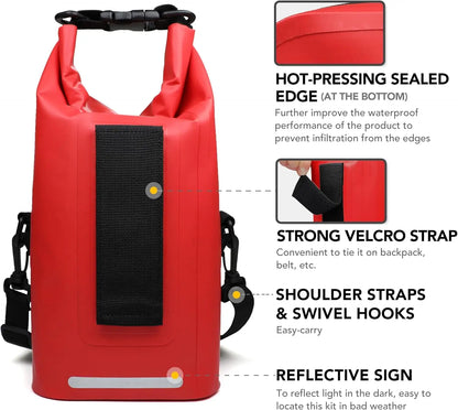 HydroGuard 250-Piece Waterproof Emergency First Aid Kit