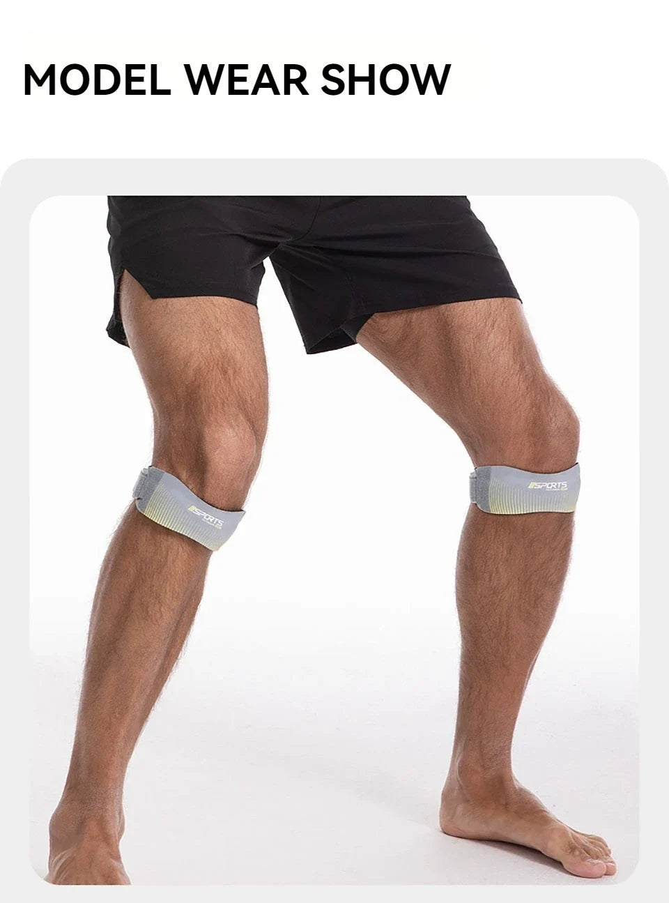 PatellaLock Adjustable Knee Support Strap