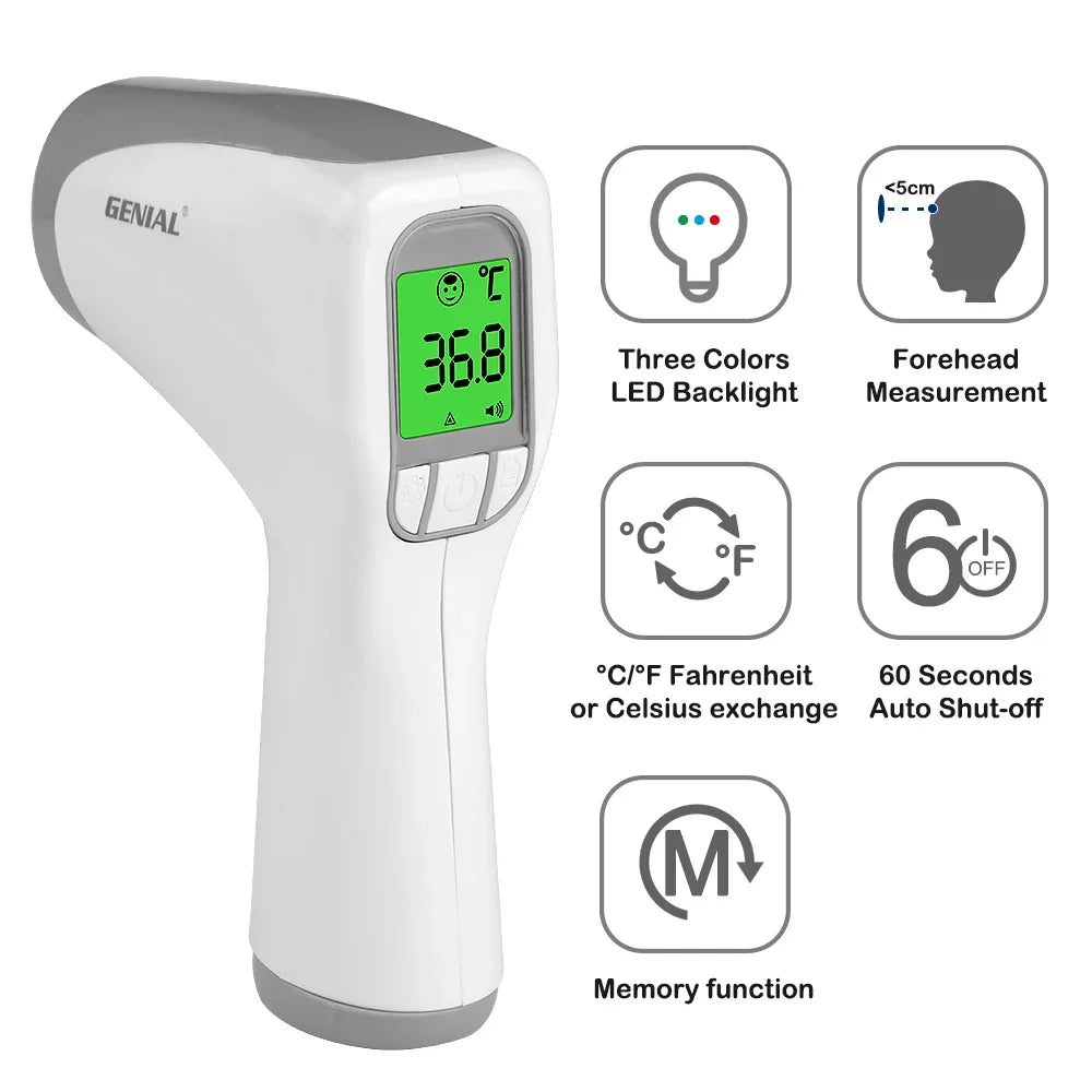 Medical No-Touch Thermometer for Adults & Kids
