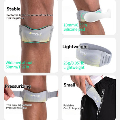 PatellaLock Adjustable Knee Support Strap
