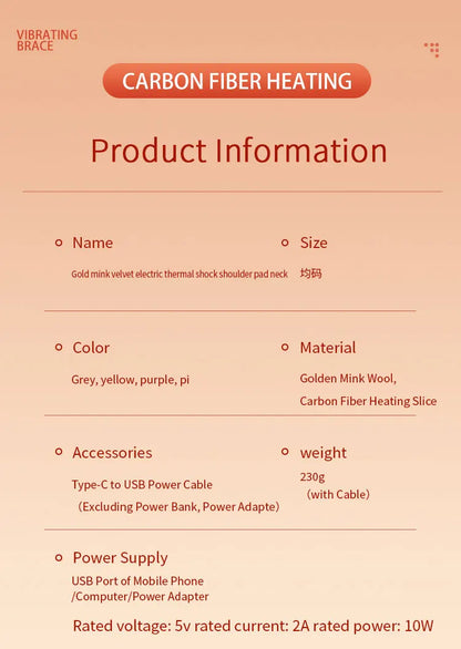 Electric Heating Neck & Shoulder Pad