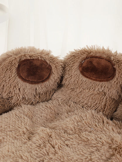 Fluffy Winter Dog Bed