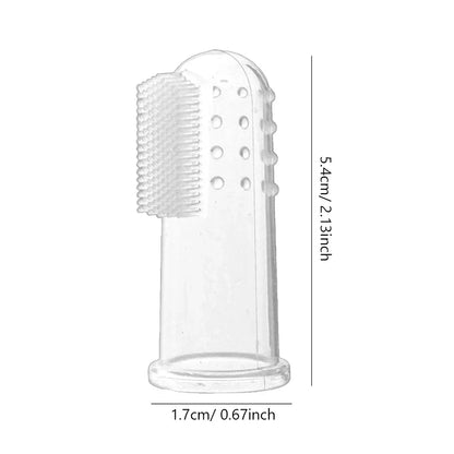 Finger-Fit Pet Toothbrush Set