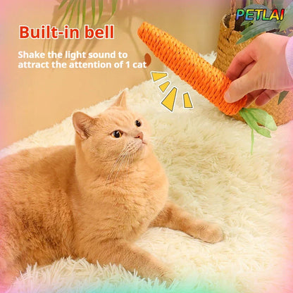Cat Carrot Teeth Grinding Toy