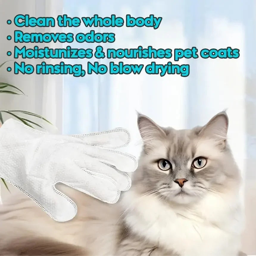 6Pcs Unscented Extra Thick Pet Cleaning Wipes