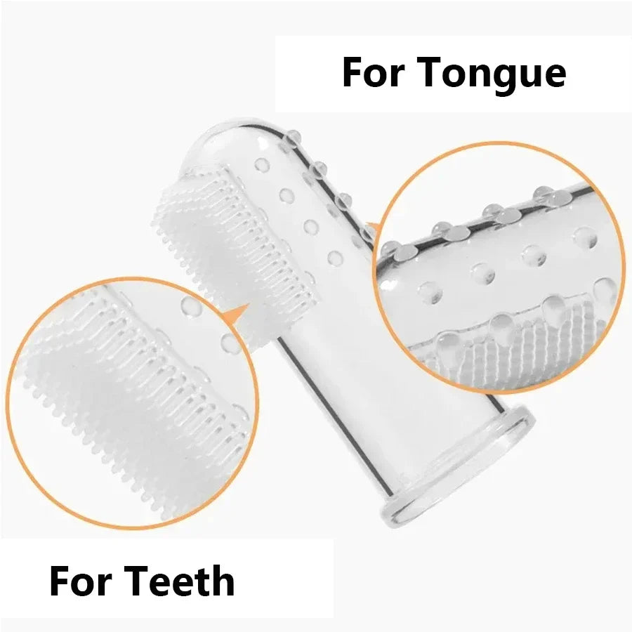 Finger-Fit Pet Toothbrush Set