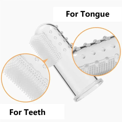 Finger-Fit Pet Toothbrush Set