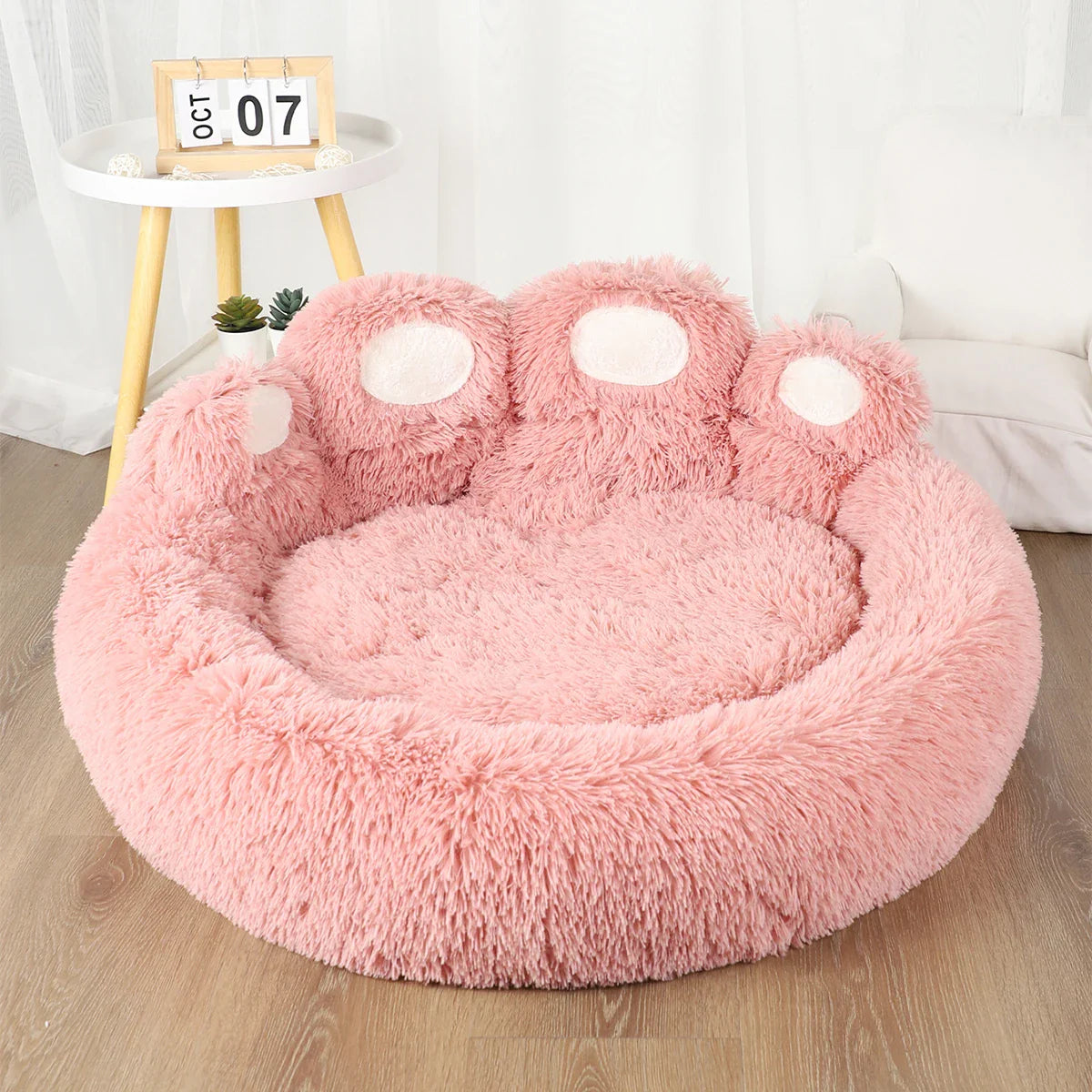 Fluffy Winter Dog Bed