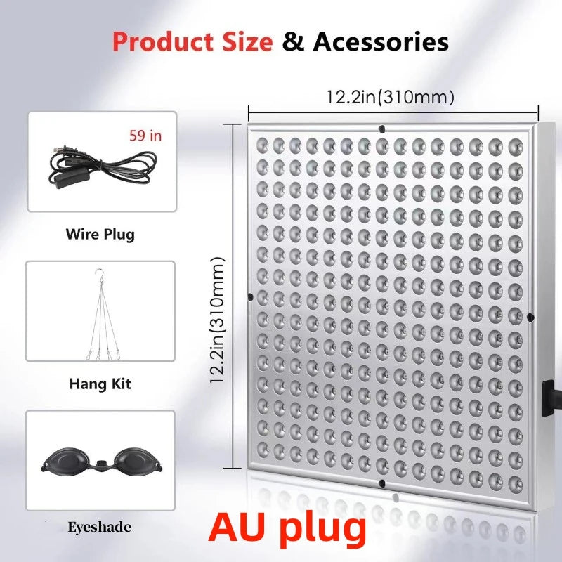 LED Red Light Therapy Panel