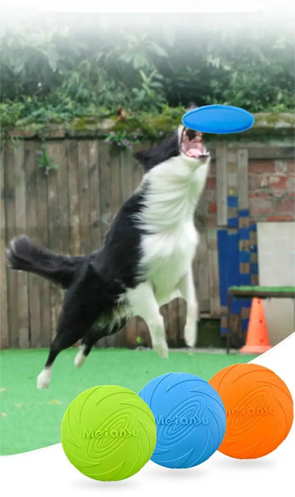 OUZEY Bite-Resistant Flying Disc