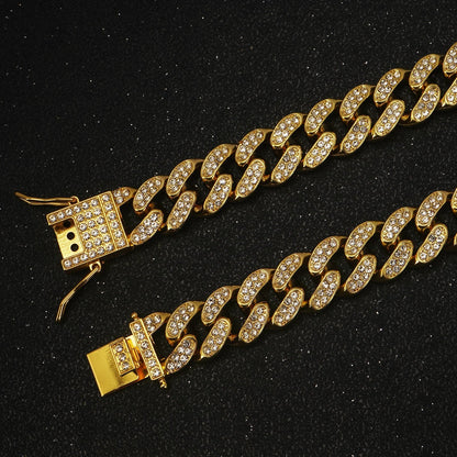 Cuban Link Diamond Collar