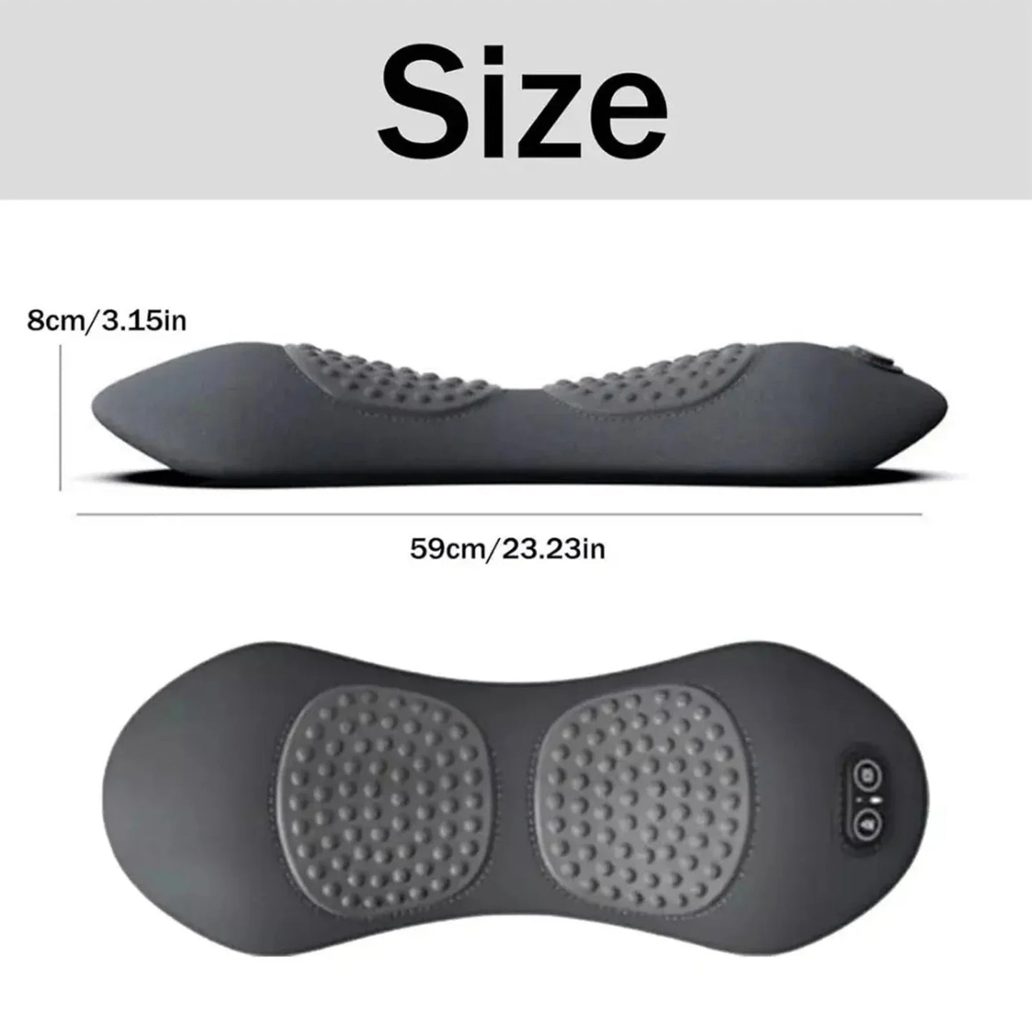 3 in 1 Electric Lumbar Support Pillow
