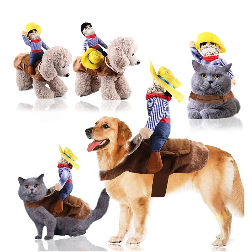 Halloween Cowboy Dog Costume