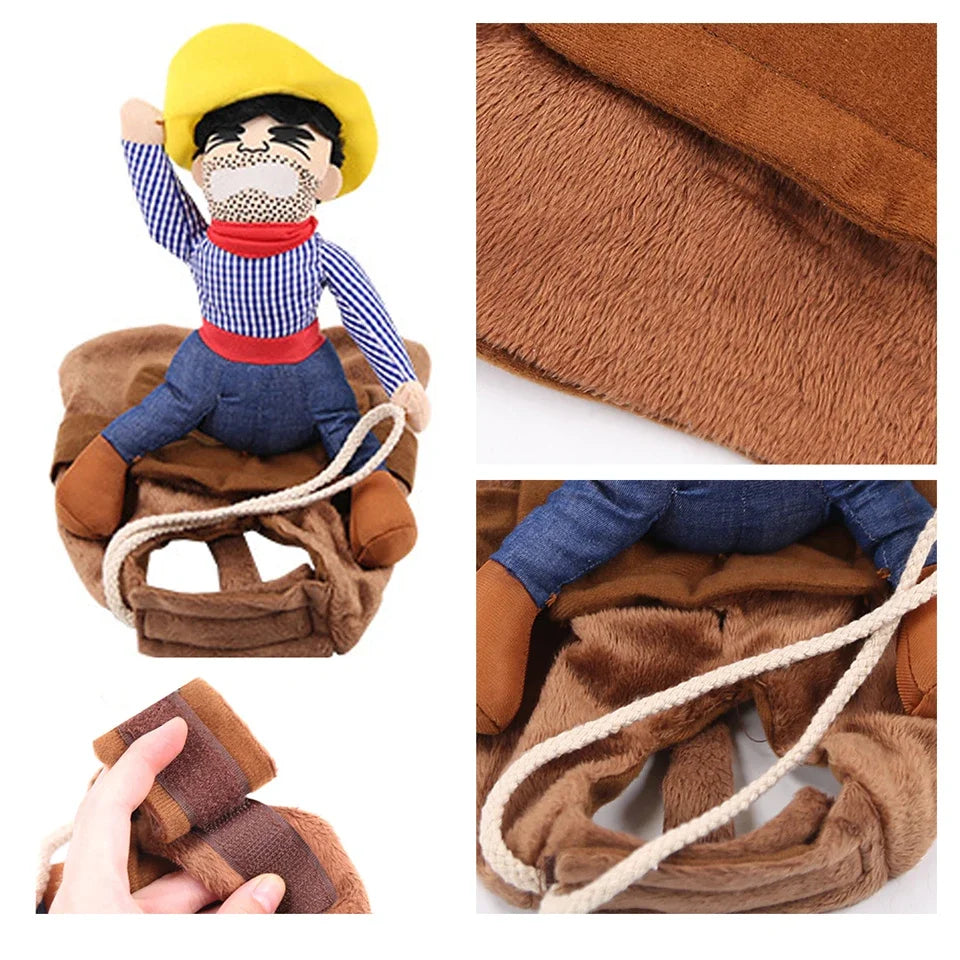 Halloween Cowboy Dog Costume