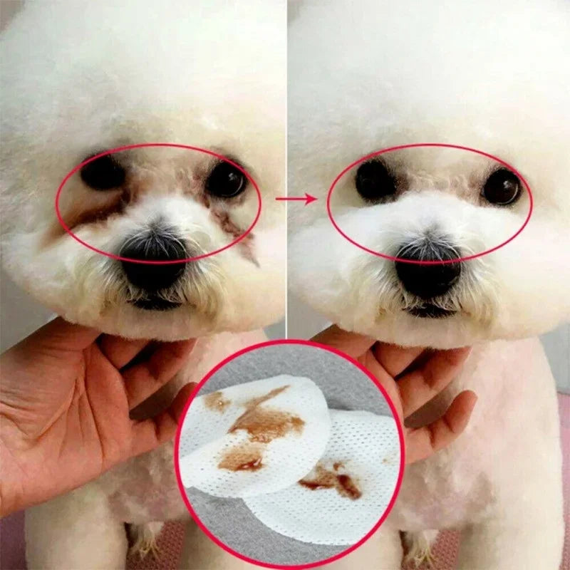 130 Pcs Pet Eye Wipes