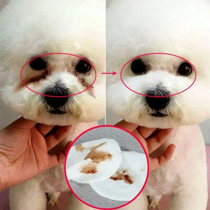 130 Pcs Pet Eye Wipes