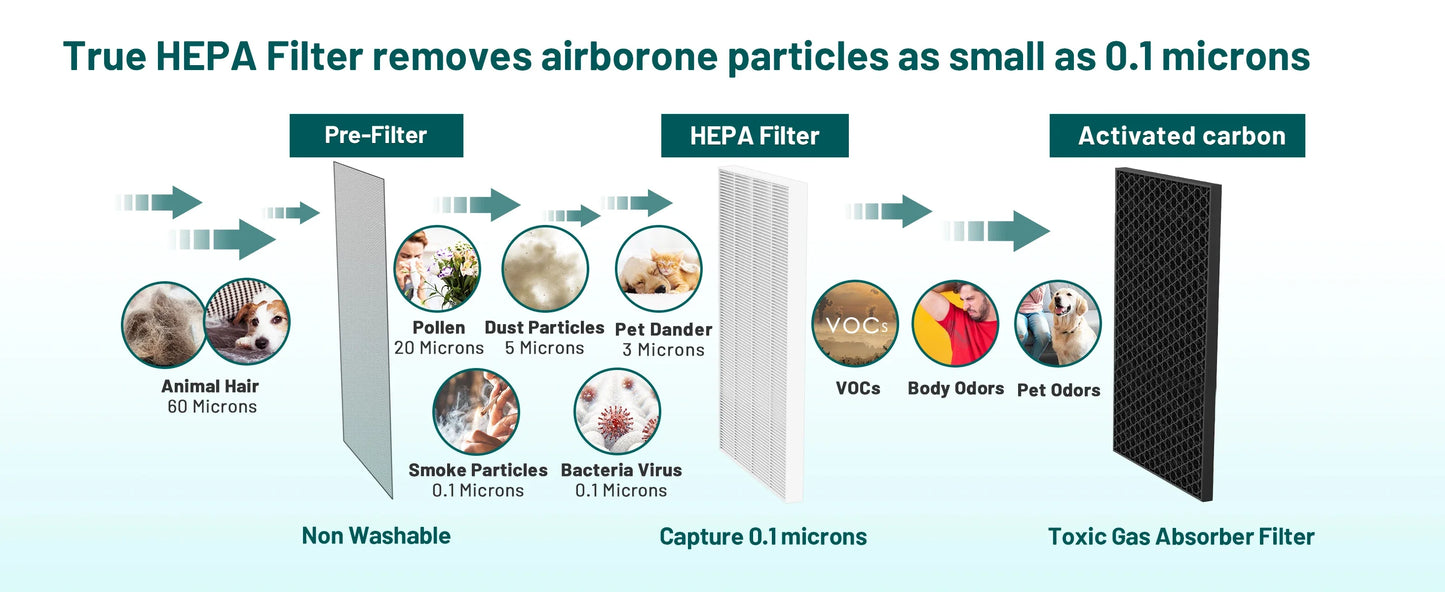 AirPure Smart HEPA Air Purification System