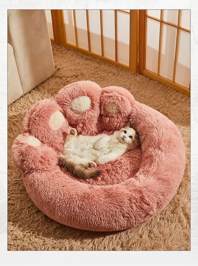 Fluffy Winter Dog Bed
