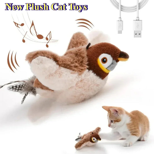 Catnip Electric Pat Bird Toy