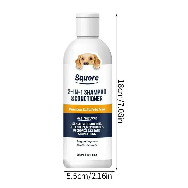 Natural Puppy Shampoo & Conditioner 2-in-1