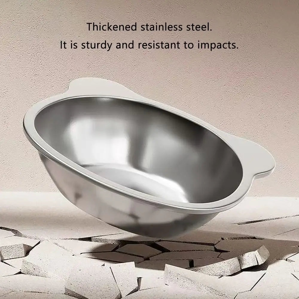 Ergo-Tilt Stainless Steel Pet Bowl