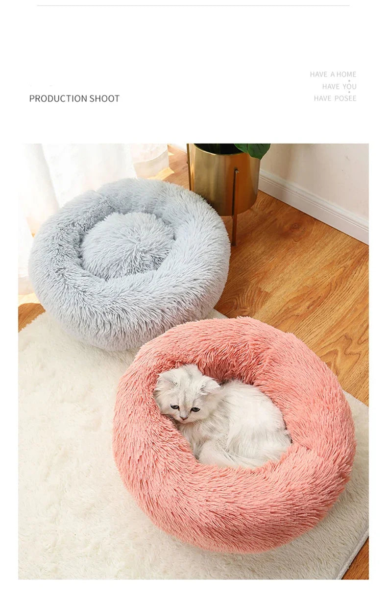 Large Plush Pet Nest 40-70cm