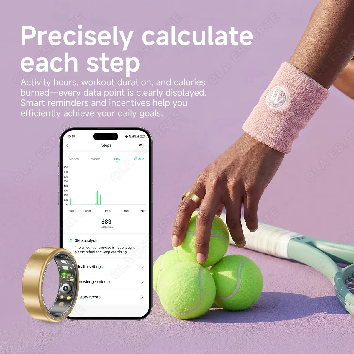 Ola Esporte Smart Ring
