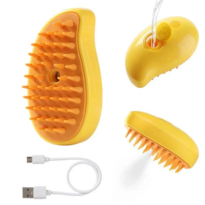 PurePaws 3-in-1 Steam Pet Brush