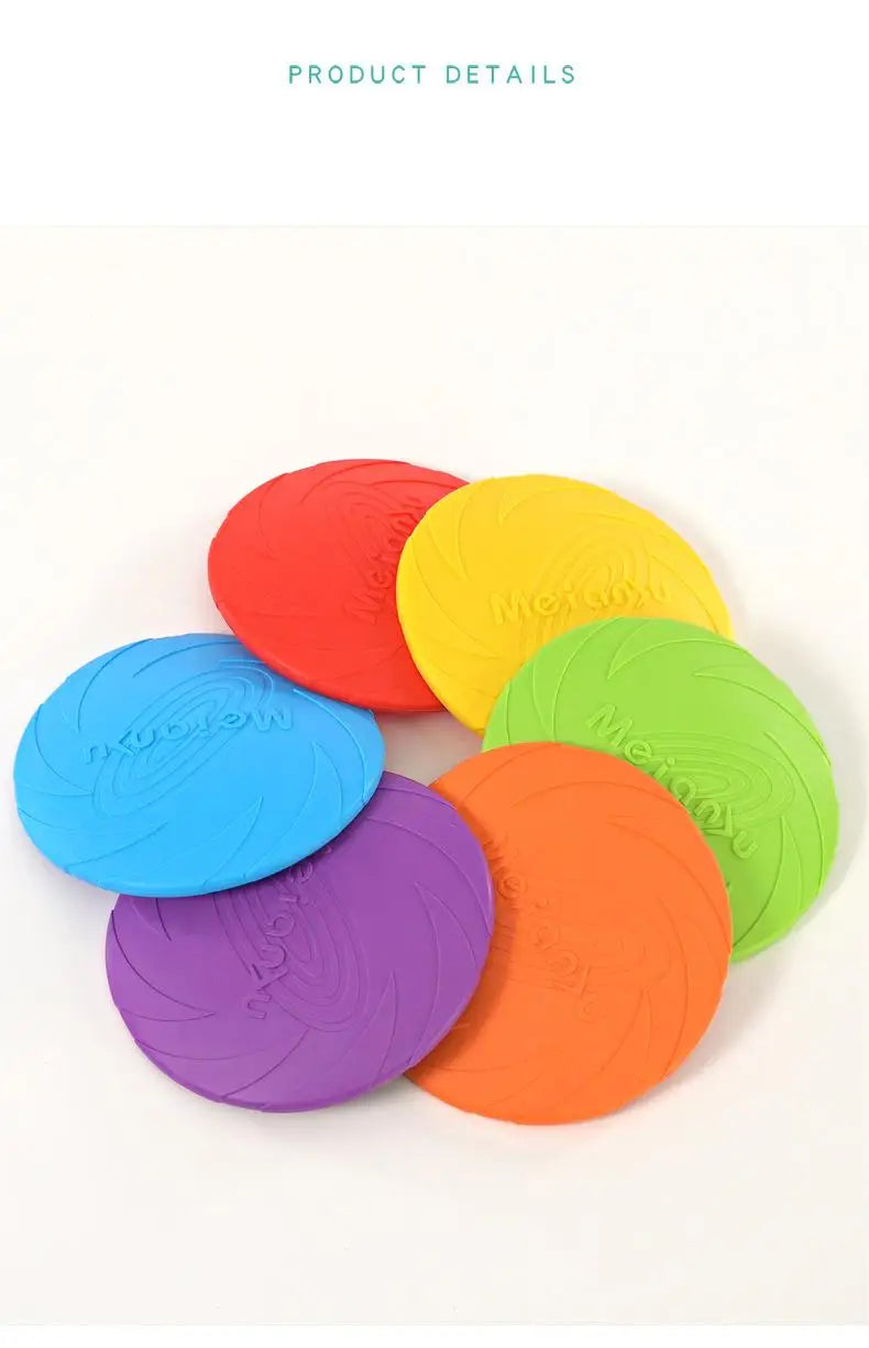 OUZEY Bite-Resistant Flying Disc