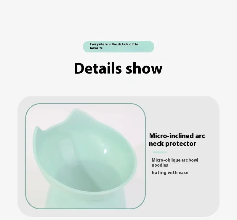 Anti-Choke Elevated Pet Bowl