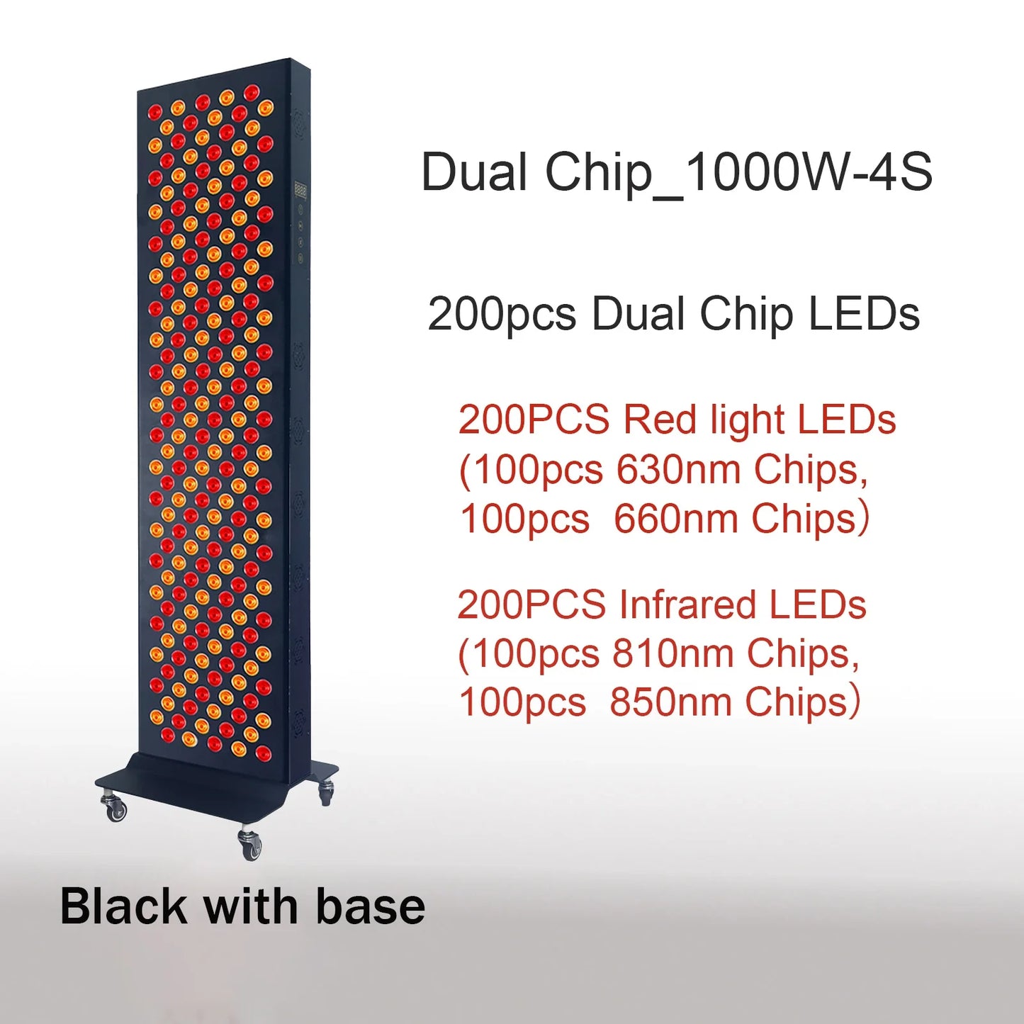 Dual-Chip Red & Near-Infrared LED Therapy Panel