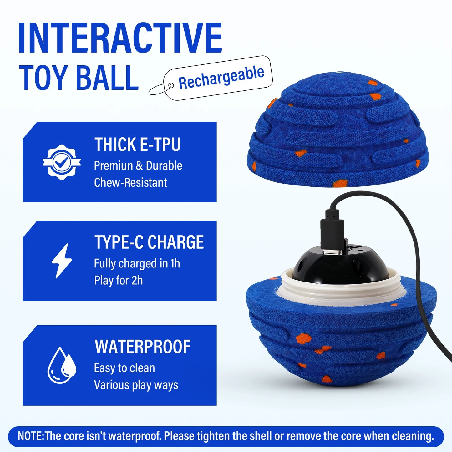 Smart Interactive Dog Toy Ball