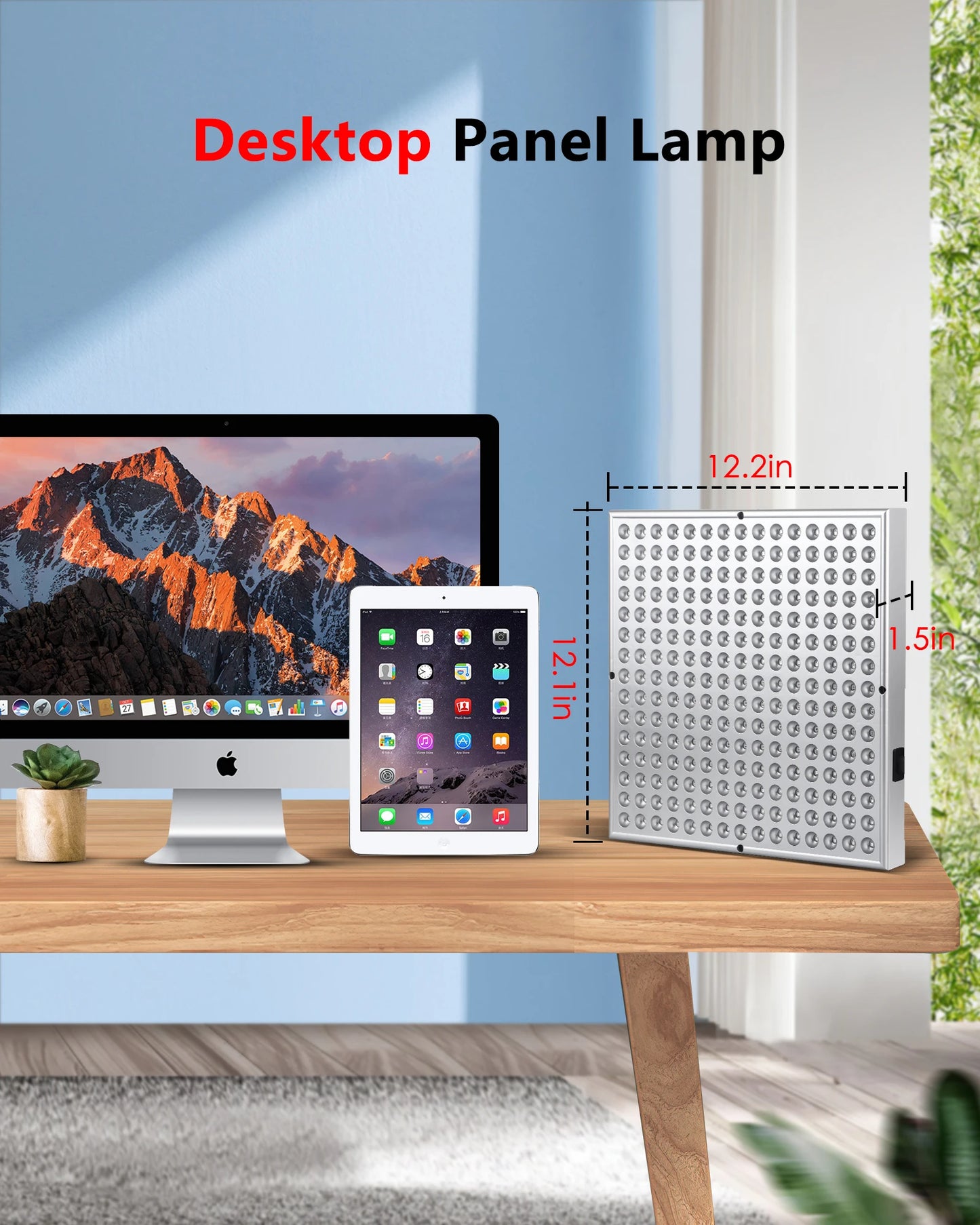 LED Red Light Therapy Panel