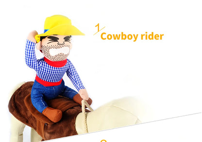 Halloween Cowboy Dog Costume