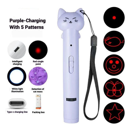 Multi-Pattern Infrared Cat Chaser for Exercise & Training