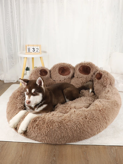 Fluffy Winter Dog Bed