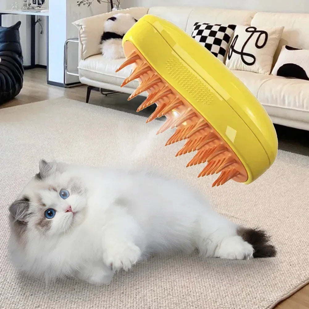 PurePaws 3-in-1 Steam Pet Brush