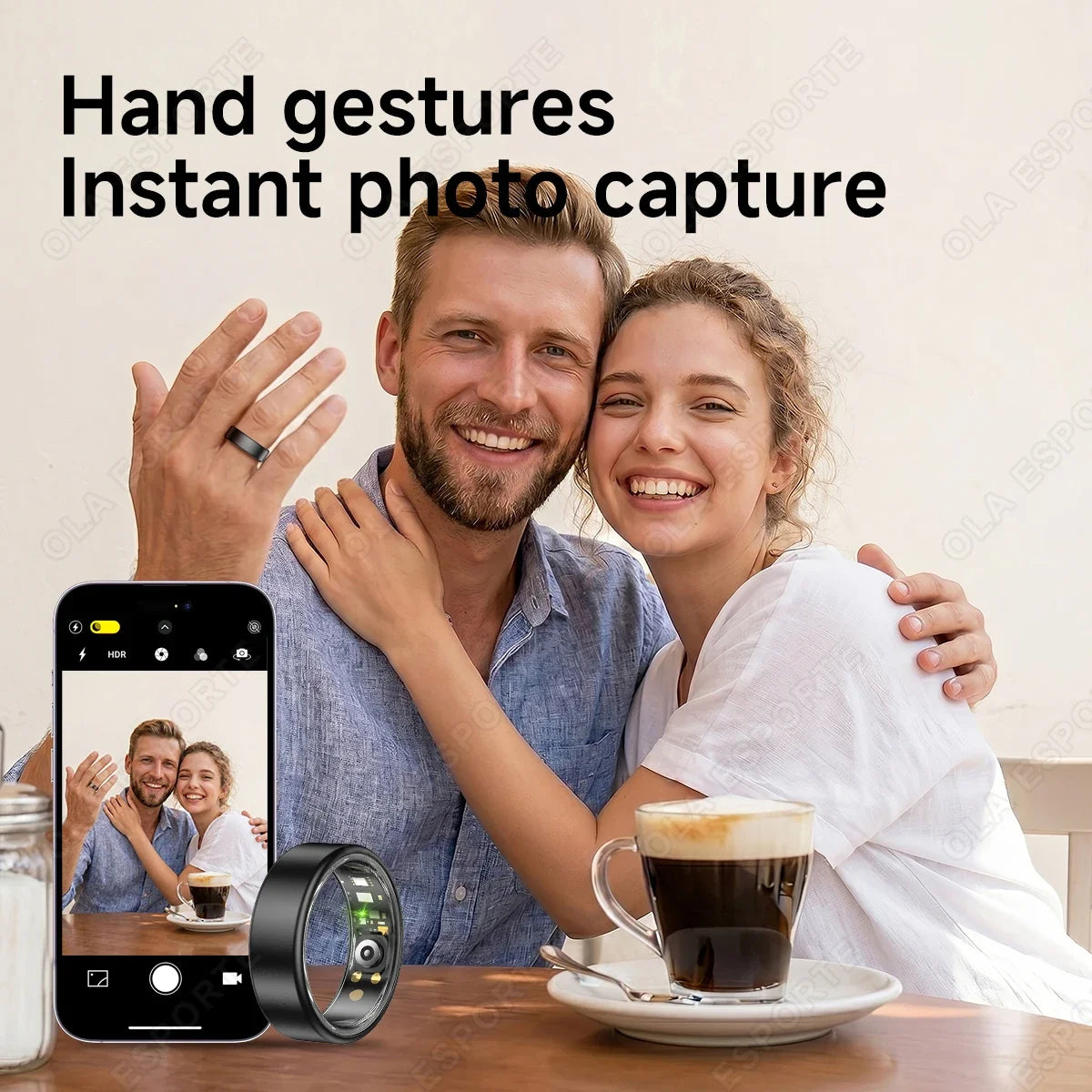 Ola Esporte Smart Ring