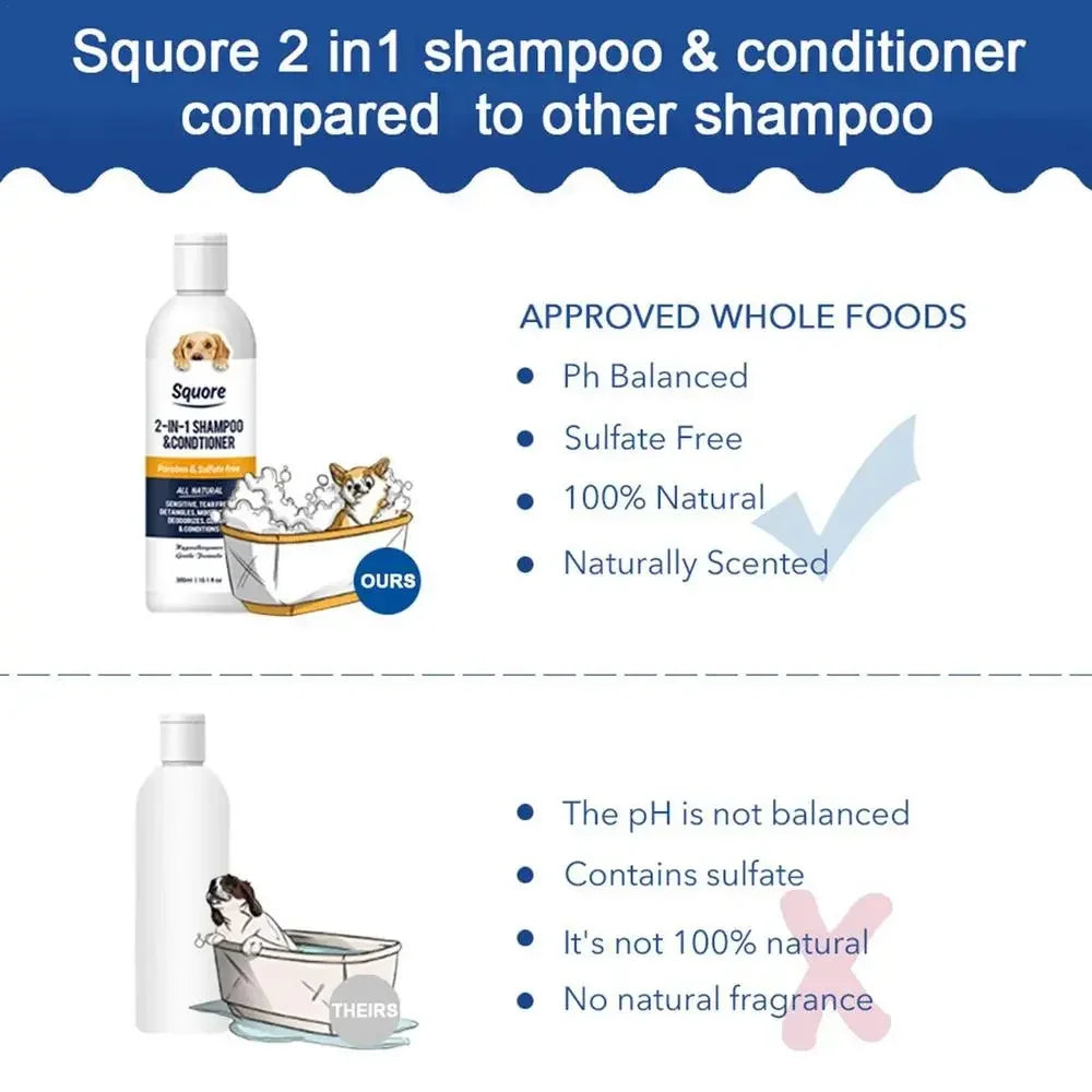Natural Puppy Shampoo & Conditioner 2-in-1
