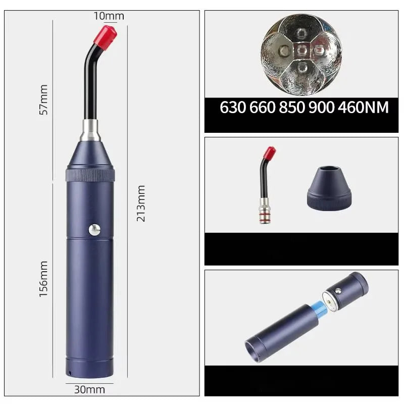 Portable Red Light Infrared Therapy Device