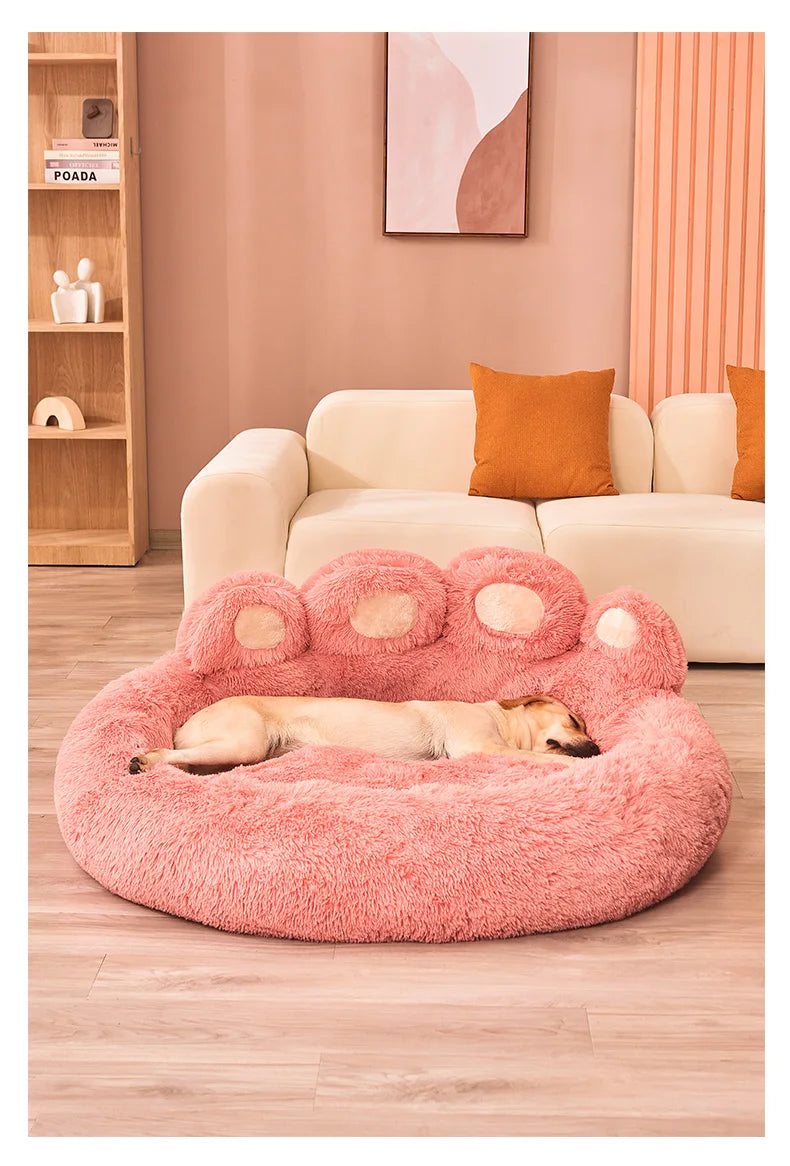 Fluffy Winter Dog Bed
