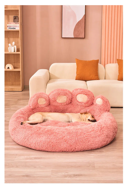 Fluffy Winter Dog Bed