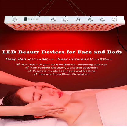 Dual-Chip Red & Near-Infrared LED Therapy Panel