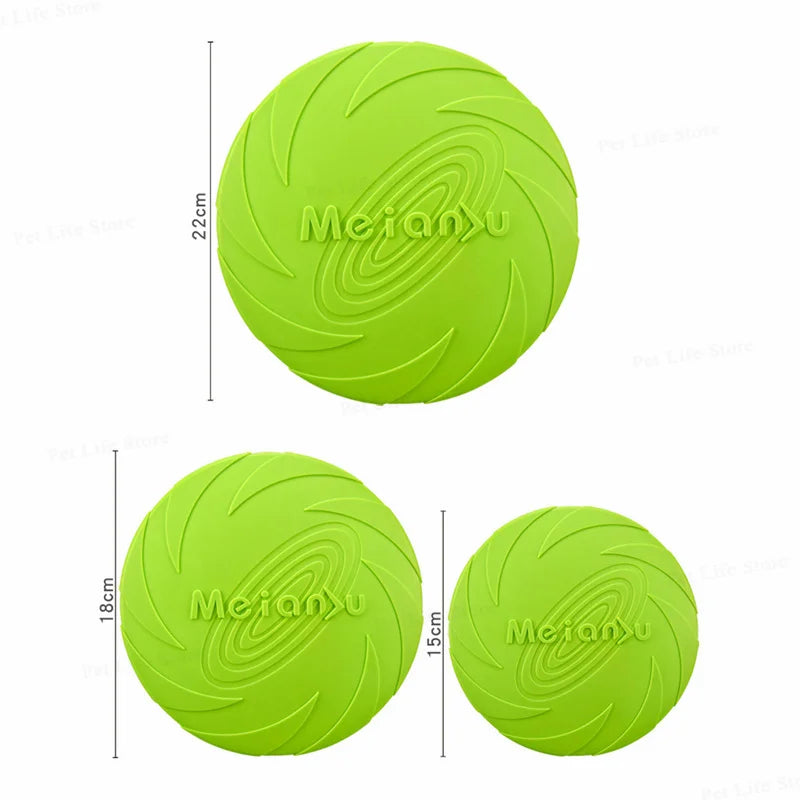 OUZEY Bite-Resistant Flying Disc